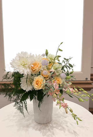 受付装花