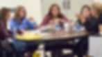 SADD students planning at a Meet in the Middle event