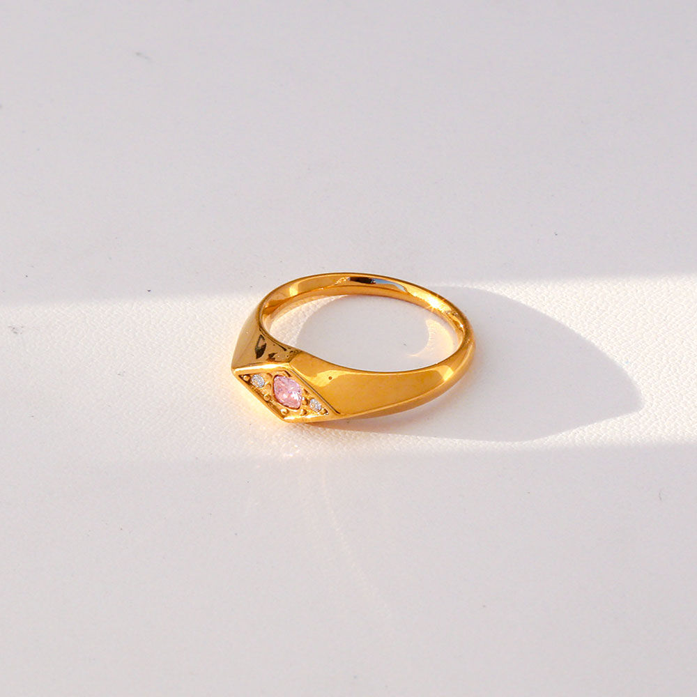 Pink Aura Ring