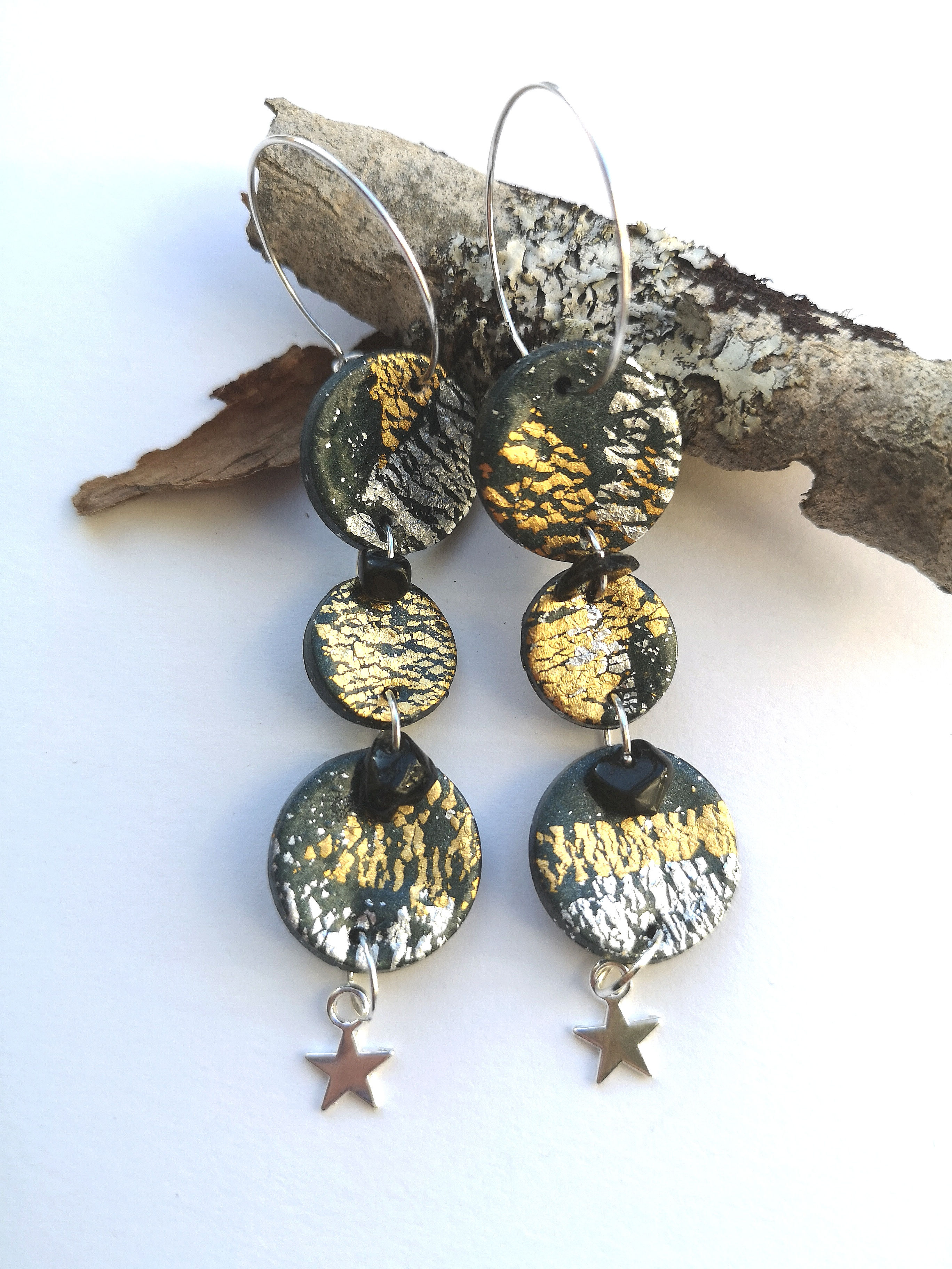 WILD WOMAN - POLYMER EARRINGS