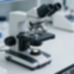 Modern laboratory microscope for regulatory compliance consulting