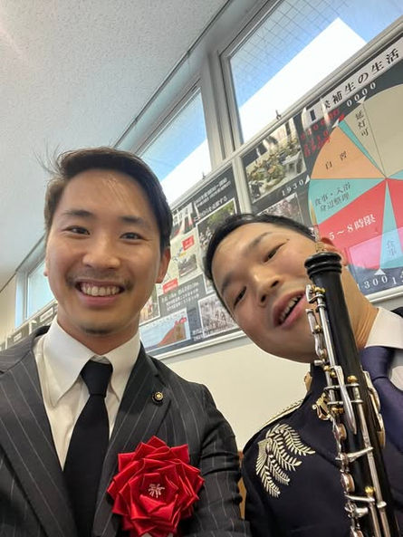 思わぬ再会に驚き