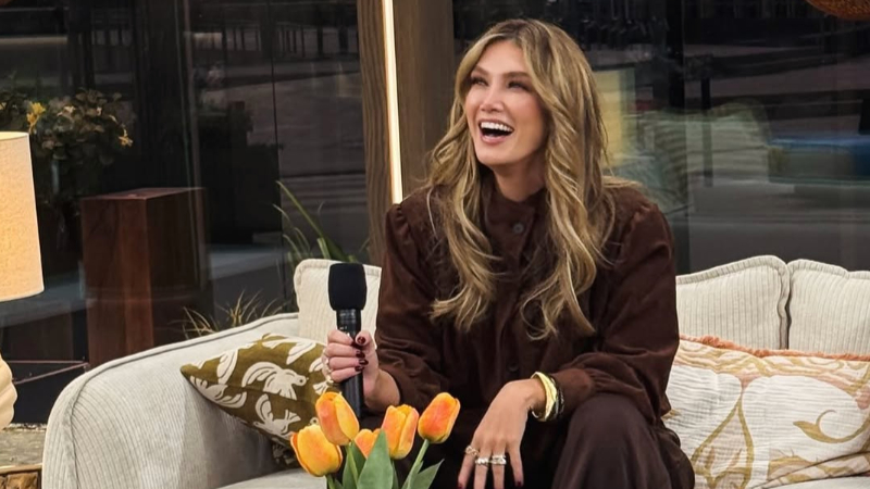 Eurovision 2026: Delta Goodrem sings live on Good Morning Norway ahead of pre-party