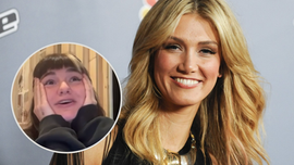 Belgium's Eurovision 2026 artist Essyla fangirls over Delta Goodrem 