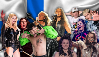 All the Finnish Eurovision entries that have charted on Finland's national music chart