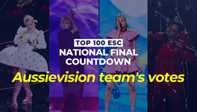 Aussievision team's 2023 Top 10 national final songs of all time