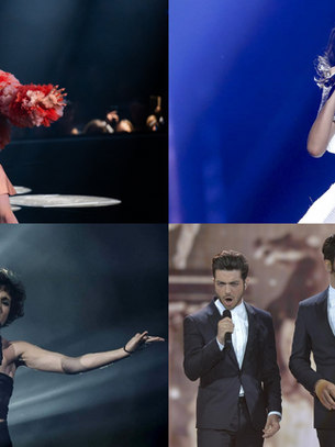 Eurovision nations ranked by jury points - 2015 to 2025