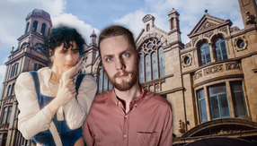 Australian Eurovision artist Montaigne with 2021 Eurovision contestant Daði Freyr