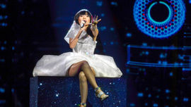 Dami Im performs Sound Of Silence during Eurovision 2016