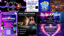 Screening events across Australia for Eurovision 2026