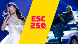 Australian Eurovision artists in the ESC250 countdown
