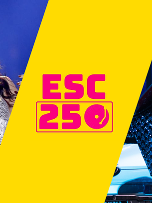 Australian Eurovision artists in the ESC250 countdown