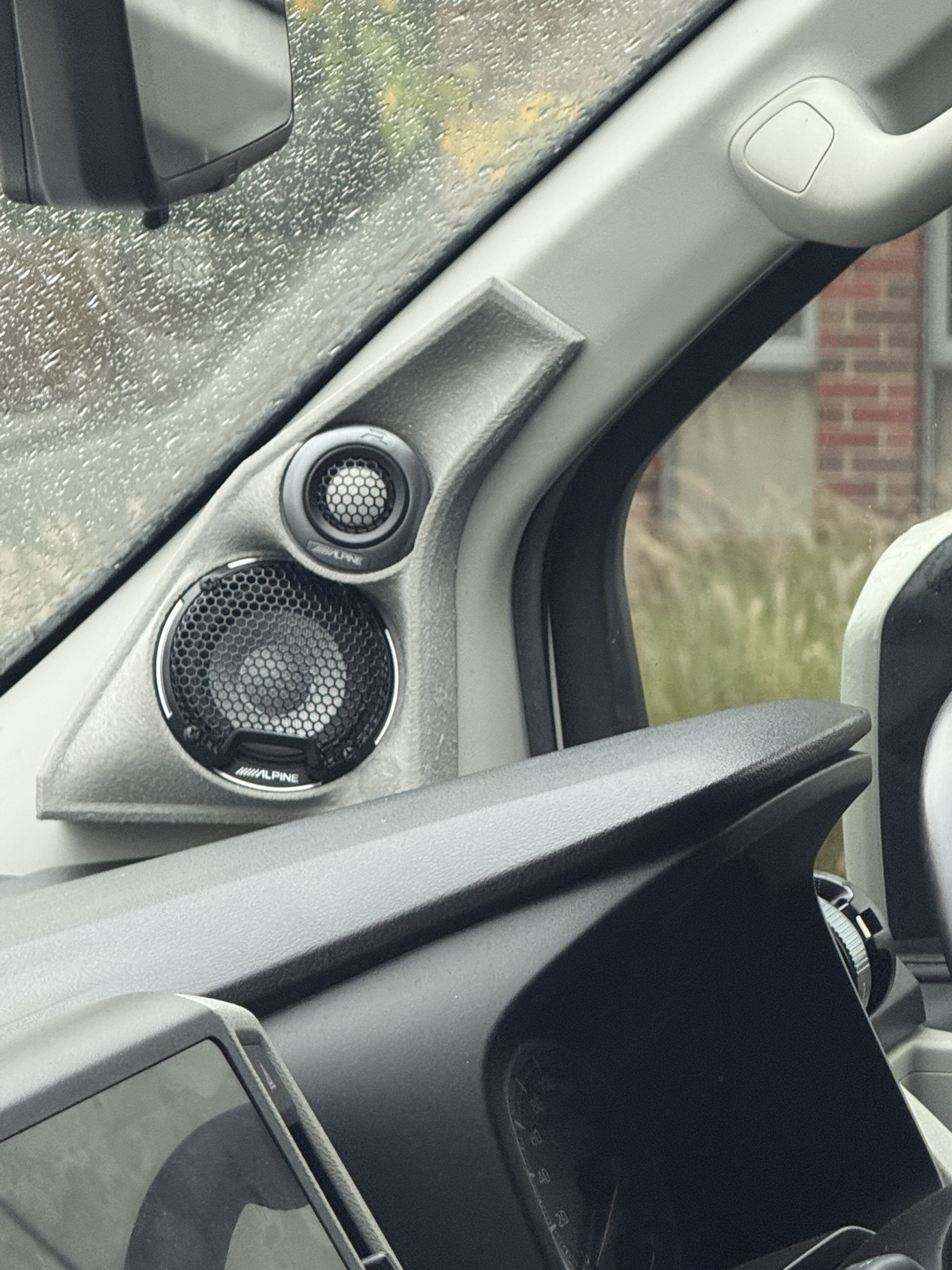 A-Pillar 2-Way Speaker Pods for Toyota Hiace (Pair)