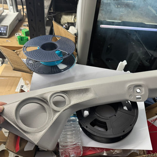 Custom 3D Printed OEM-Style A-Pillar 2-Way Speaker Pods – Designed for a Toyota Hiace Customer