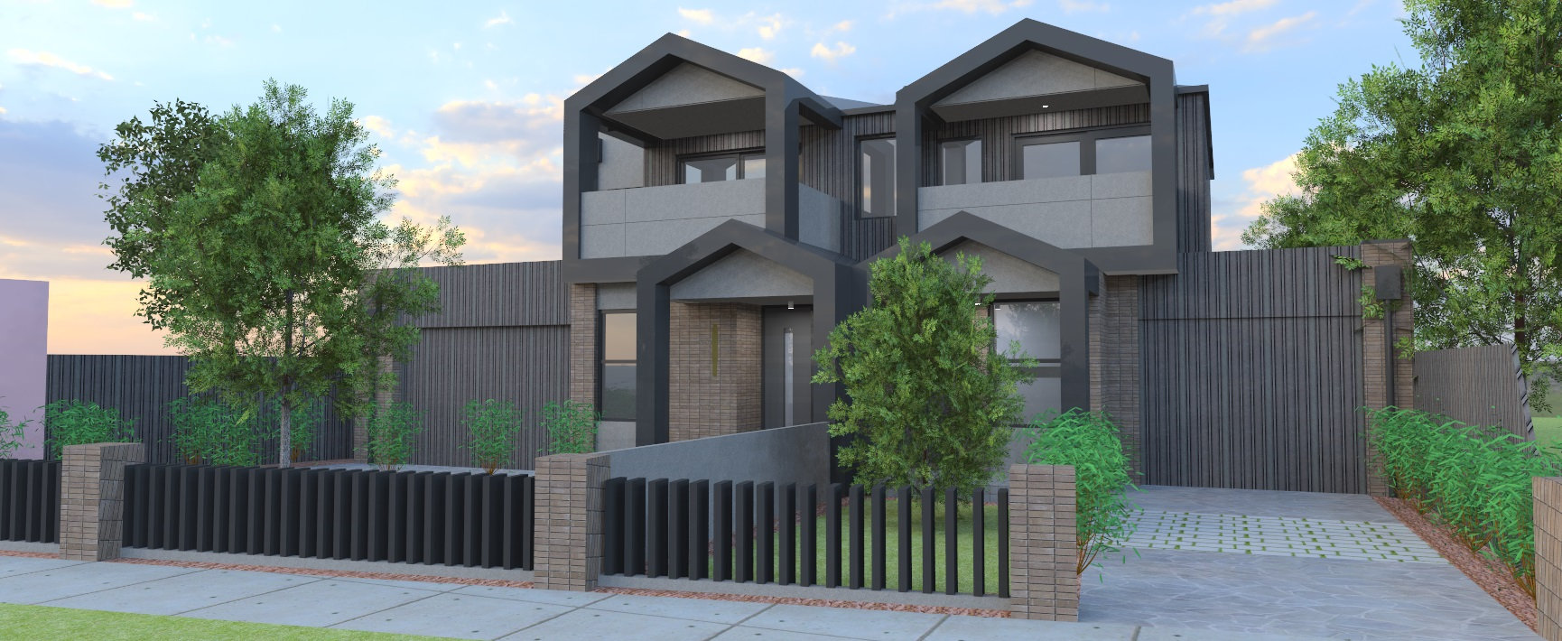 230Proposed 2 unit development (Duplex)