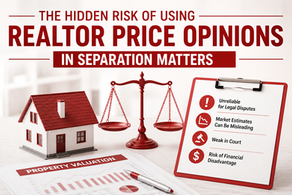 The Hidden Risk of Using Realtor Price Opinions in Separation Matters