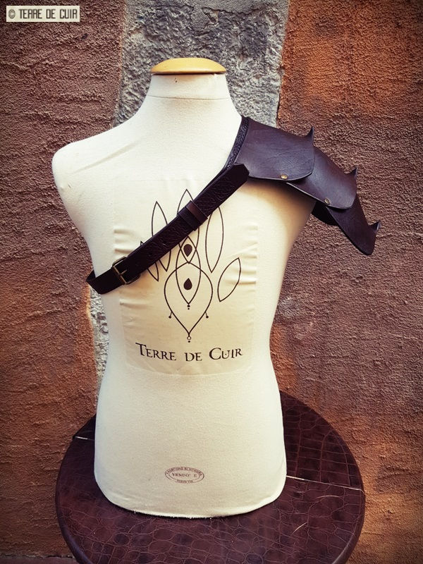 Miniature : Spalière cuir