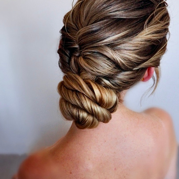 Elegant up do, long hair inspiration