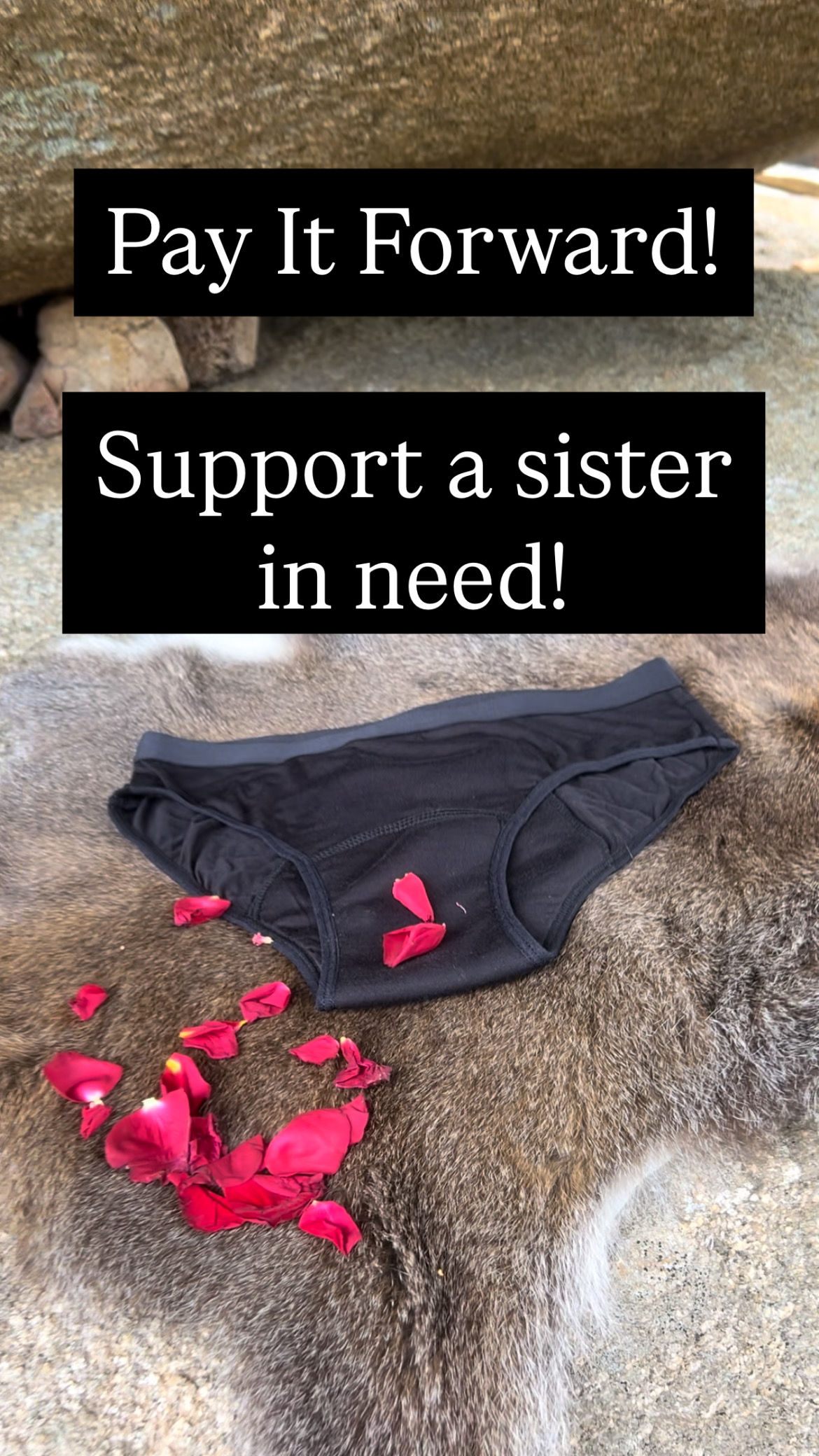 Pay It Forward  - SacRed Cycles Period Underwear