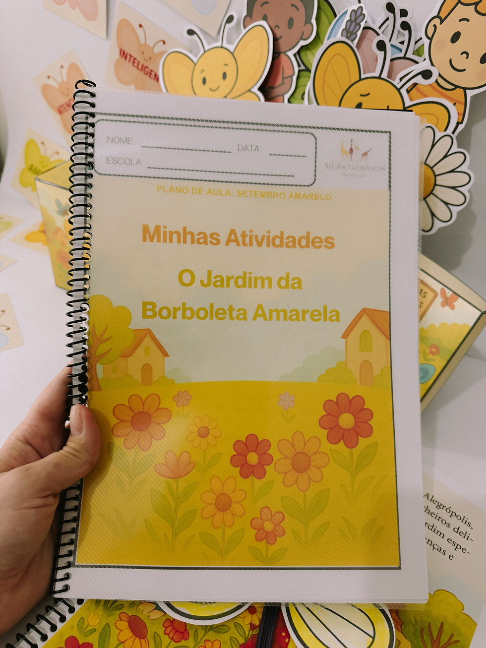 Miniatura: O Jardim da Borboleta Amarela.