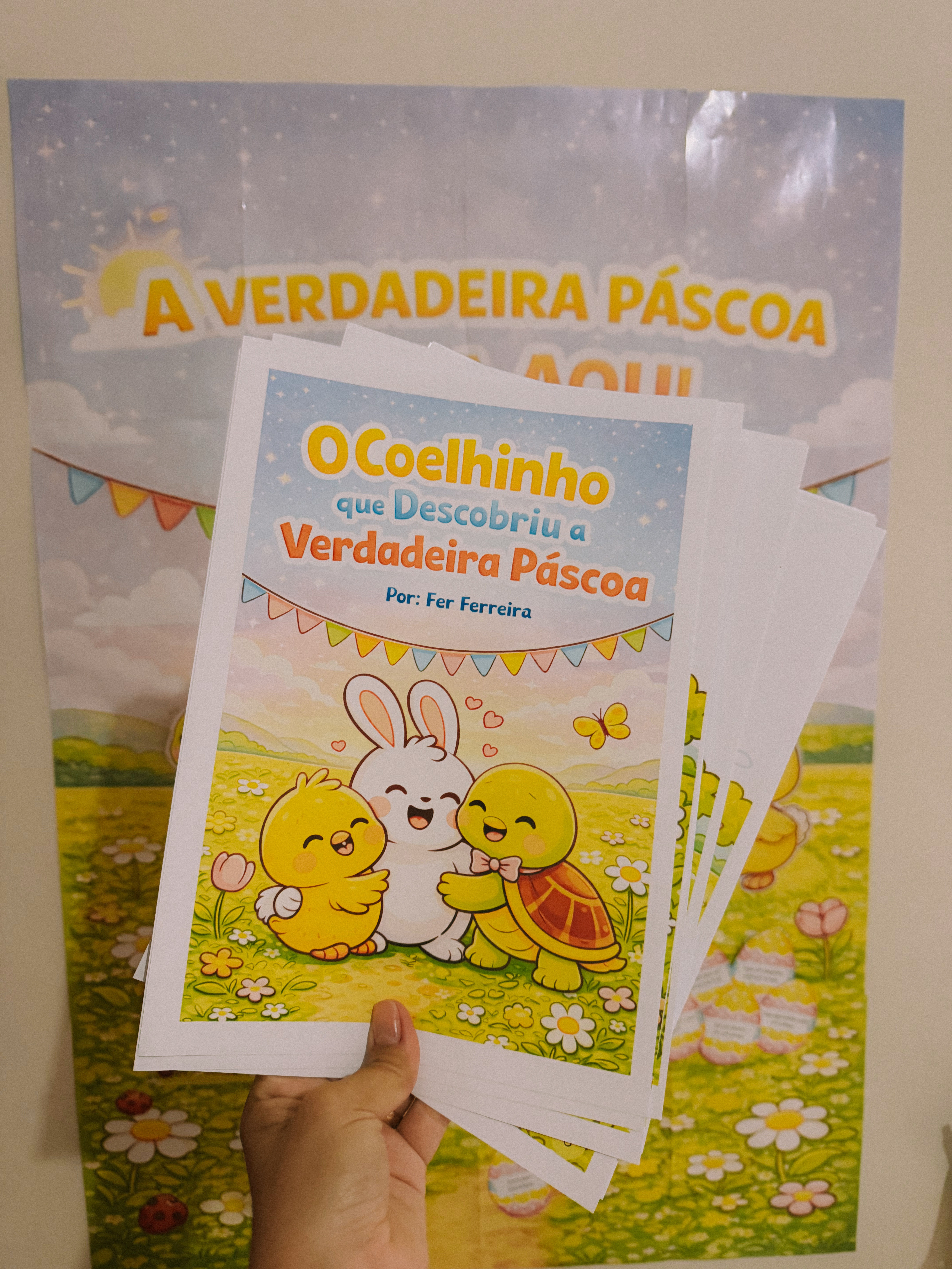 🐰 O Coelhinho que Descobriu a Verdadeira Páscoa