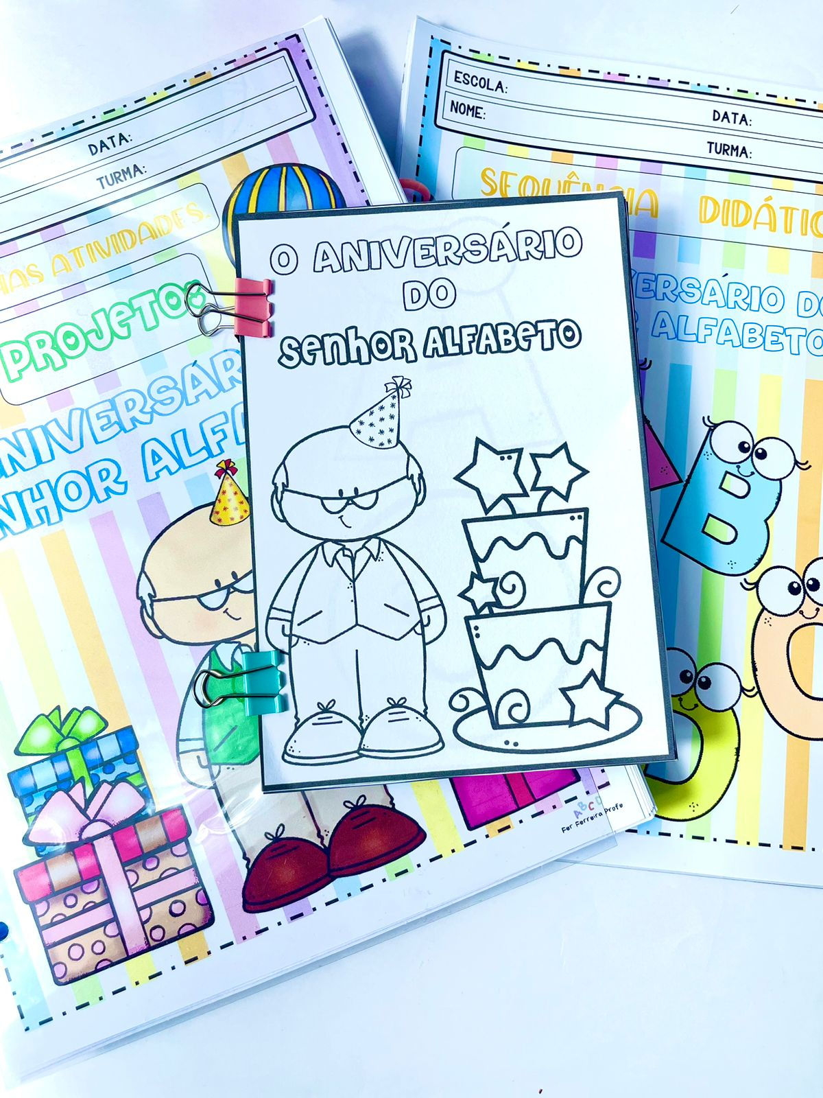 O Aniversário do Seu Alfabeto.