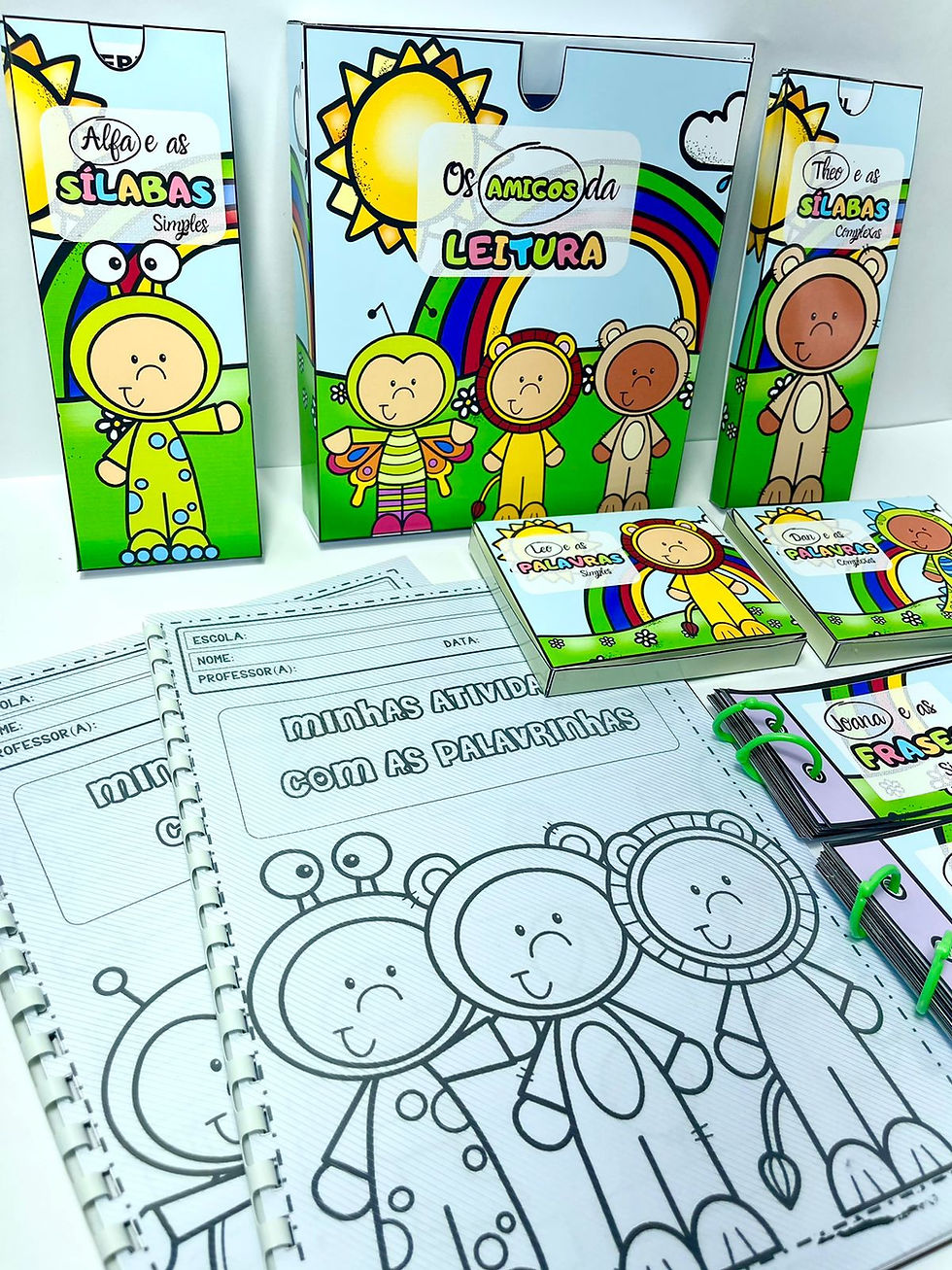 Miniatura: Fichas de Leitura: Amigos da Leitura.