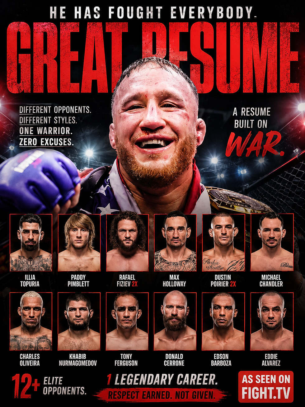 Justin Has Fought Everybody!