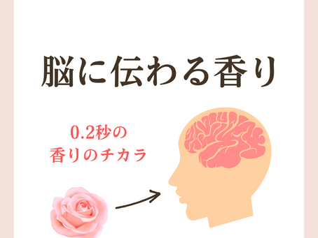 0.2秒の香りのチカラ