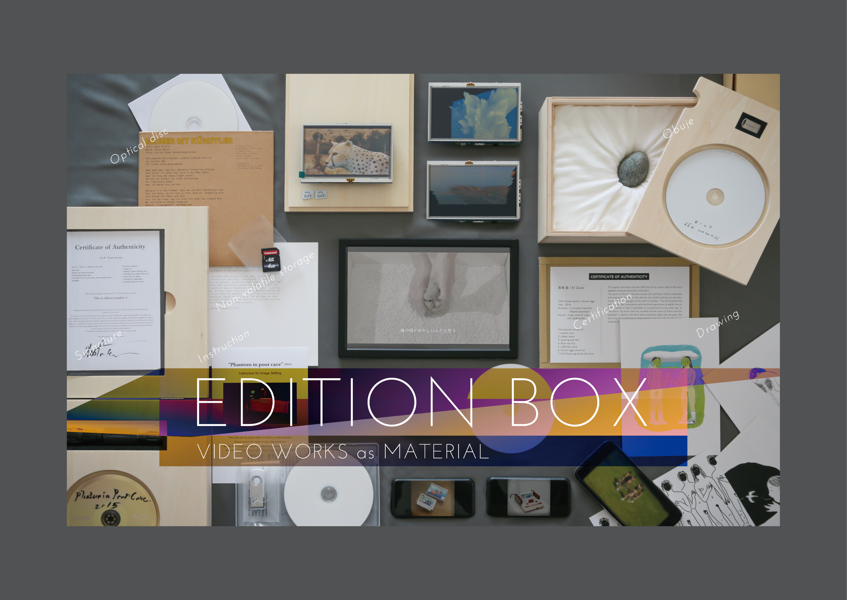 Edition box -Video Works as Material