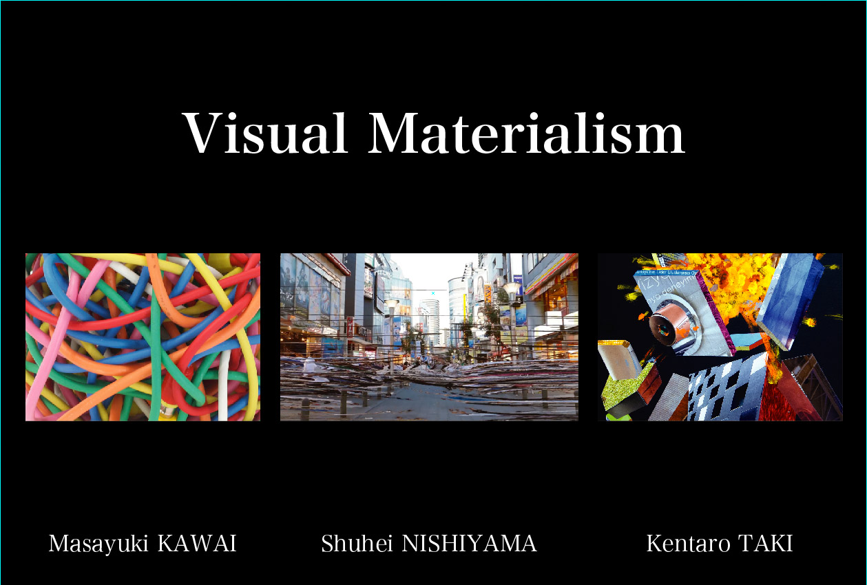 ヴィデオ作家3人展"Visual Materialism"