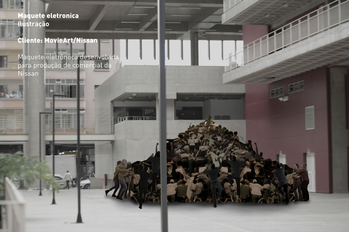 Scenic graphic design for the video production company Movie Art