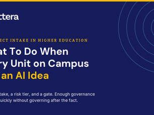 AI Project Intake in Higher Education: Where To Start