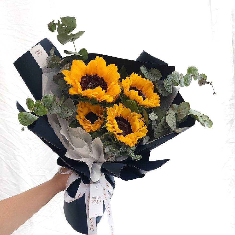 Thumbnail: Sunflower bouquet : size M