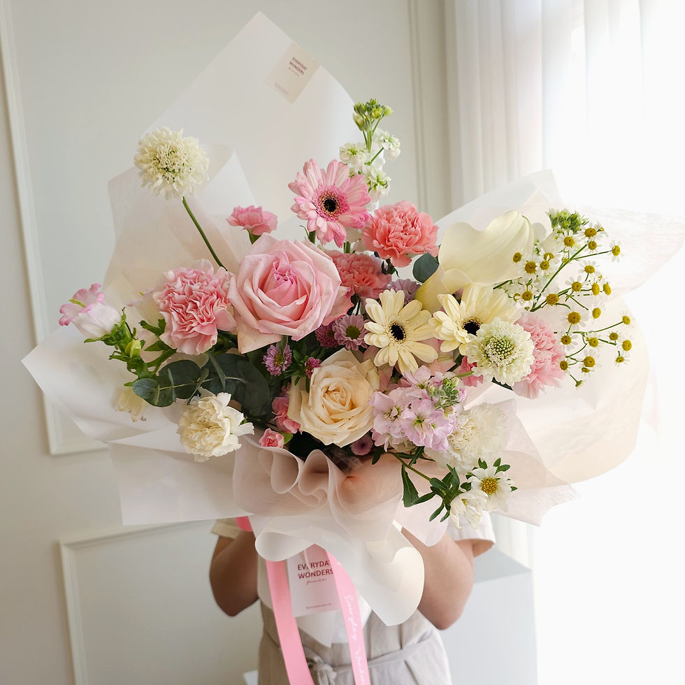 Thumbnail: Seasonal Handtied size M : Pink&White