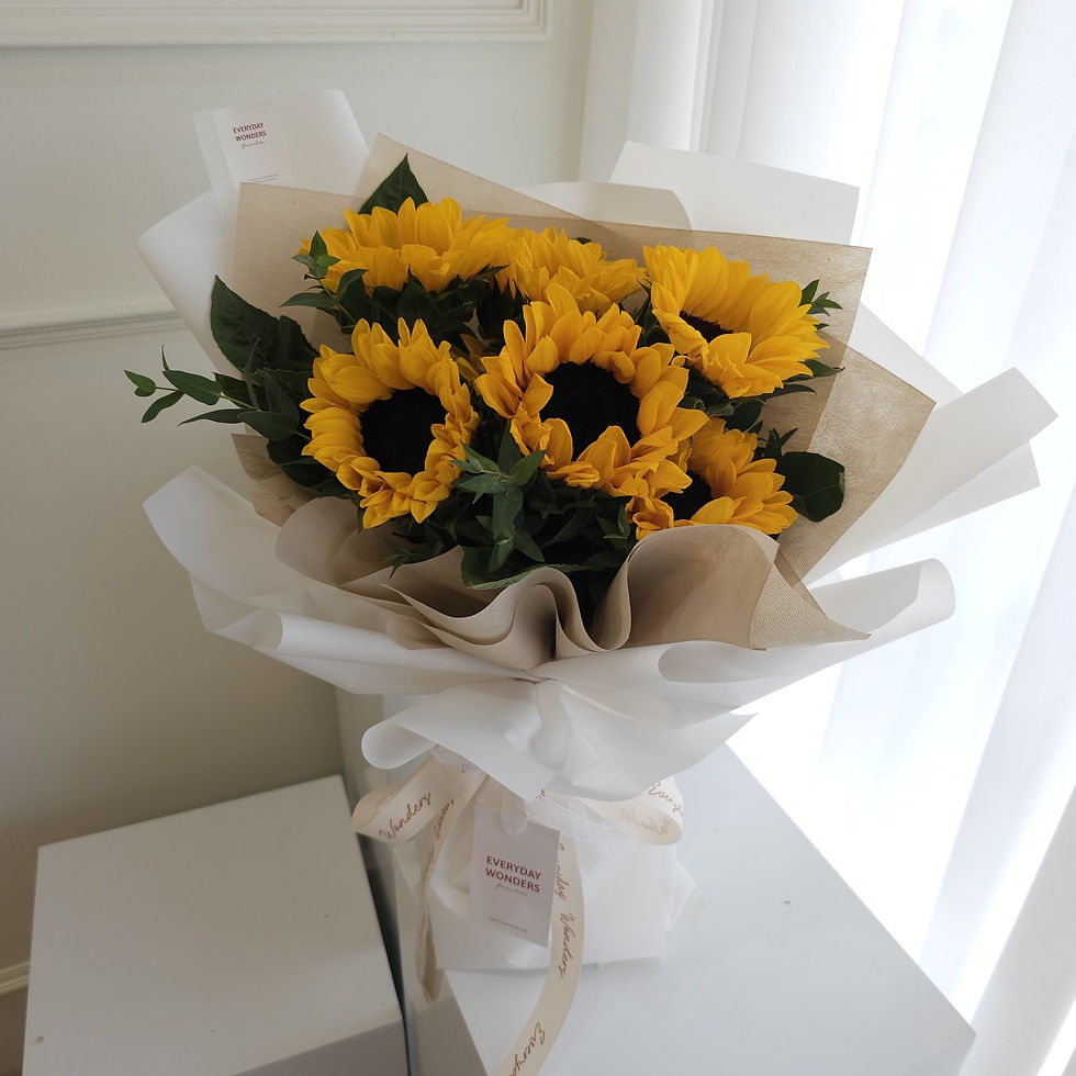Thumbnail: Sunflower bouquet : size L