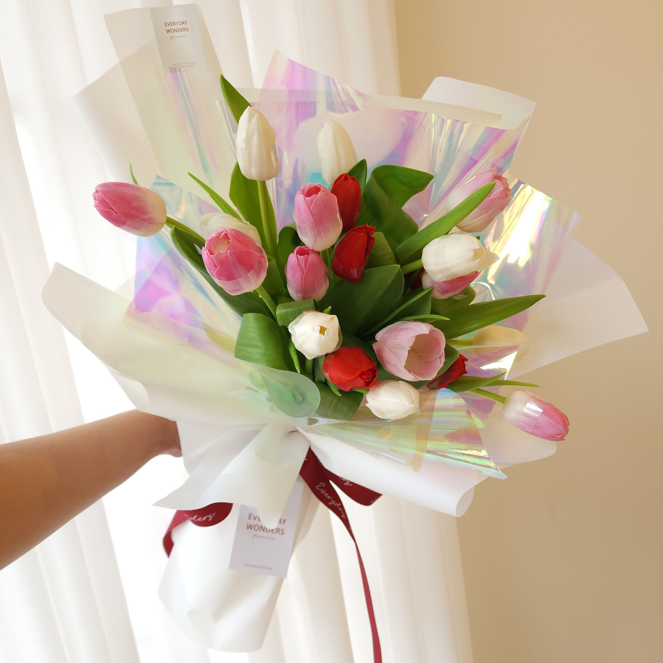 Tulips size L : mix colors