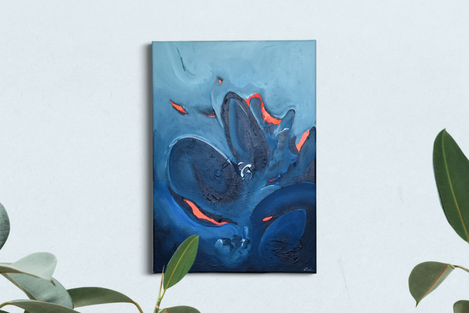 Loslassen_50x70cm_mockup