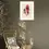 Thumbnail: Stunning Watercolor Print of Sturt's Desert Pea Flower