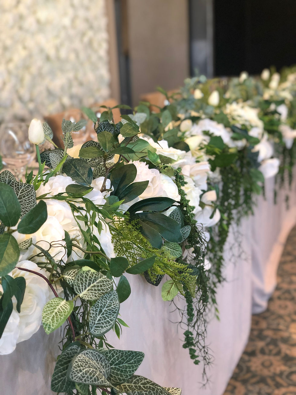 Thumbnail: Greenery Floral Runner