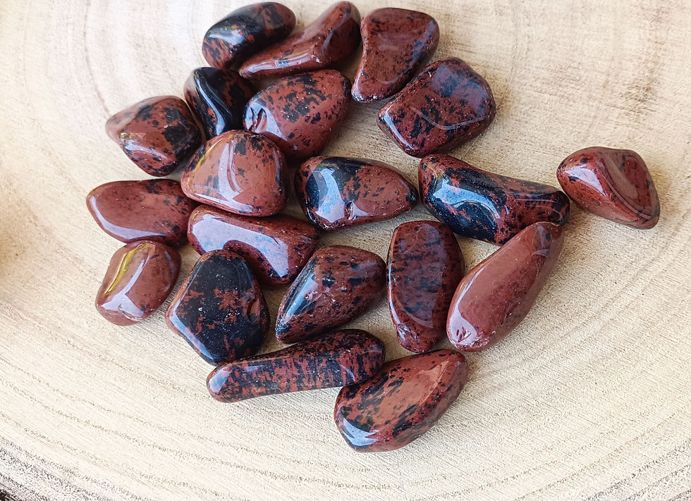 Miniaturbild: Mahagoni-Obsidian Trommelsteine