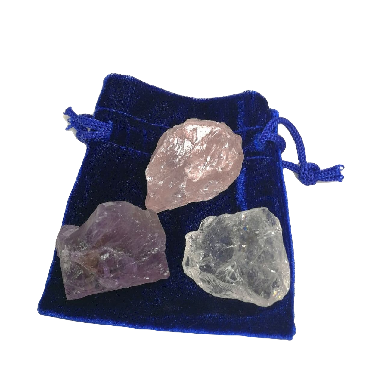 Grundmischung: Amethyst, Bergkristall, Rosenquarz