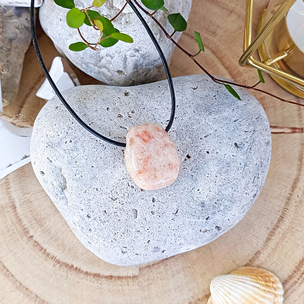 Sonnenstein Tropfenanhänger