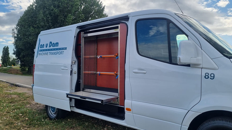 Lichte inrichting voor Van Dam