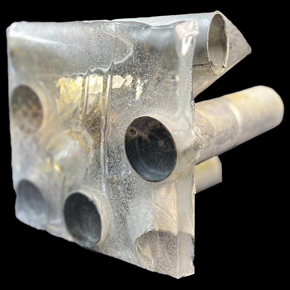 metal pipe resin 4