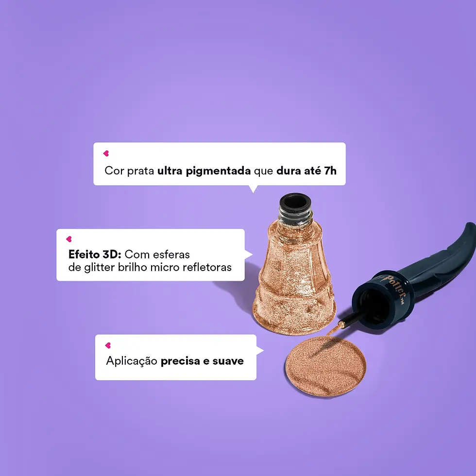 Miniatura: Delineador Líquido Dourado Expelliarmus Aula De Feitiços  Harry Potter