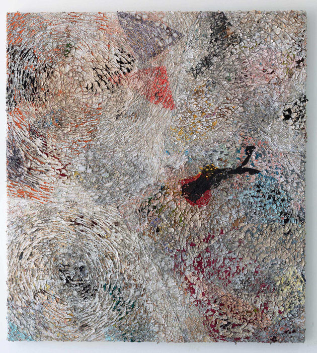 Contemporary Female Textile Installation Dystopic Art