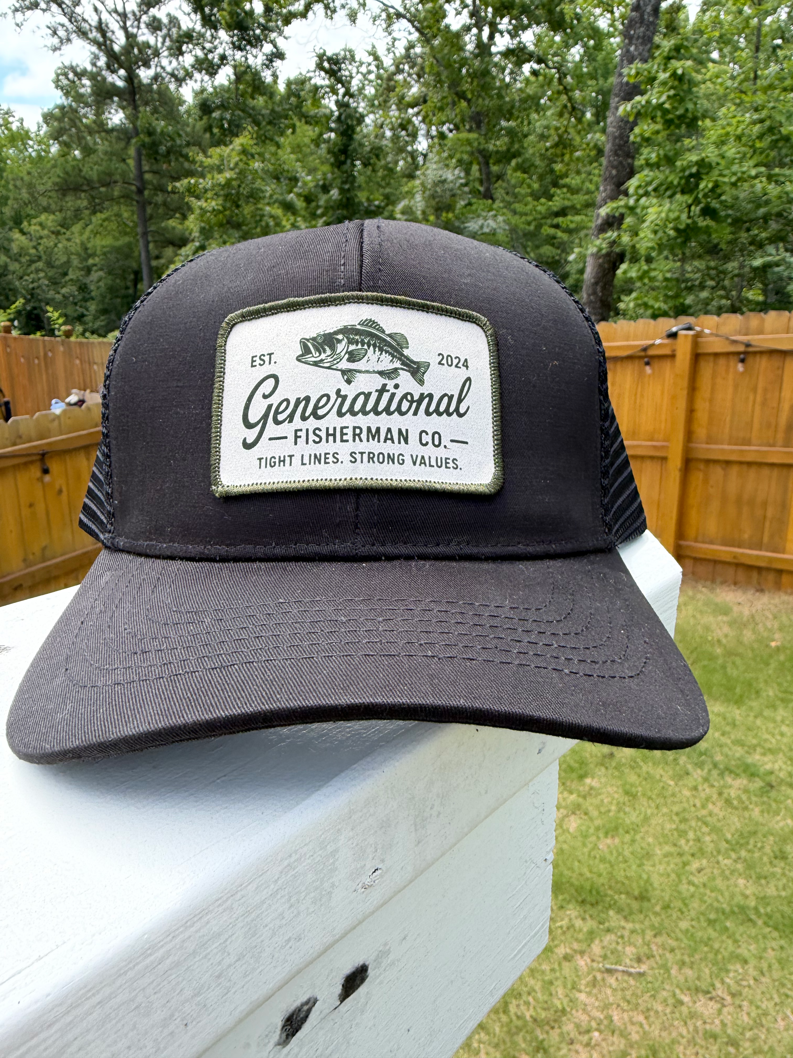 Generational Bass Patch Trucker Hat 