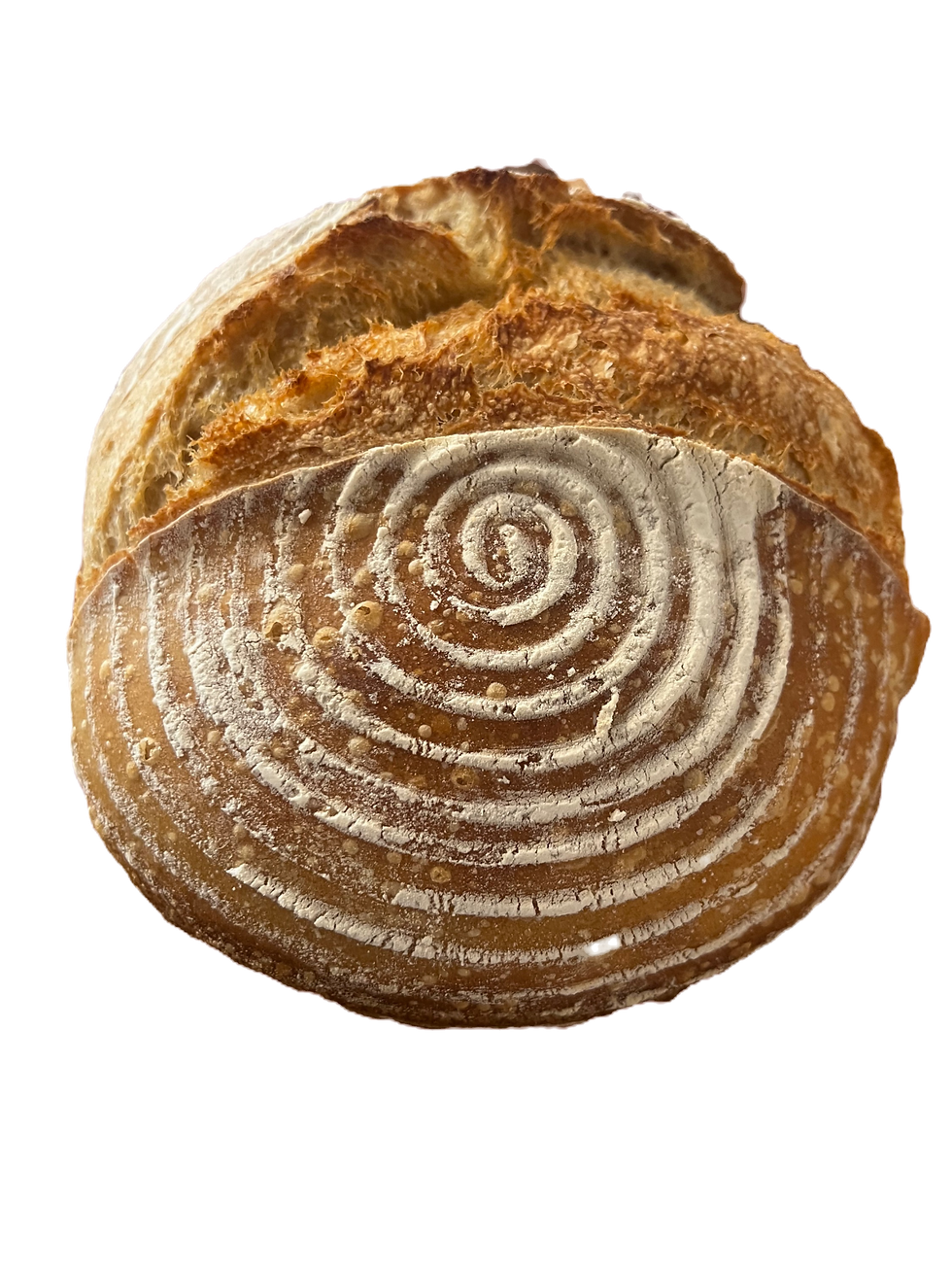 A loaf of sourdough bread from local bakery