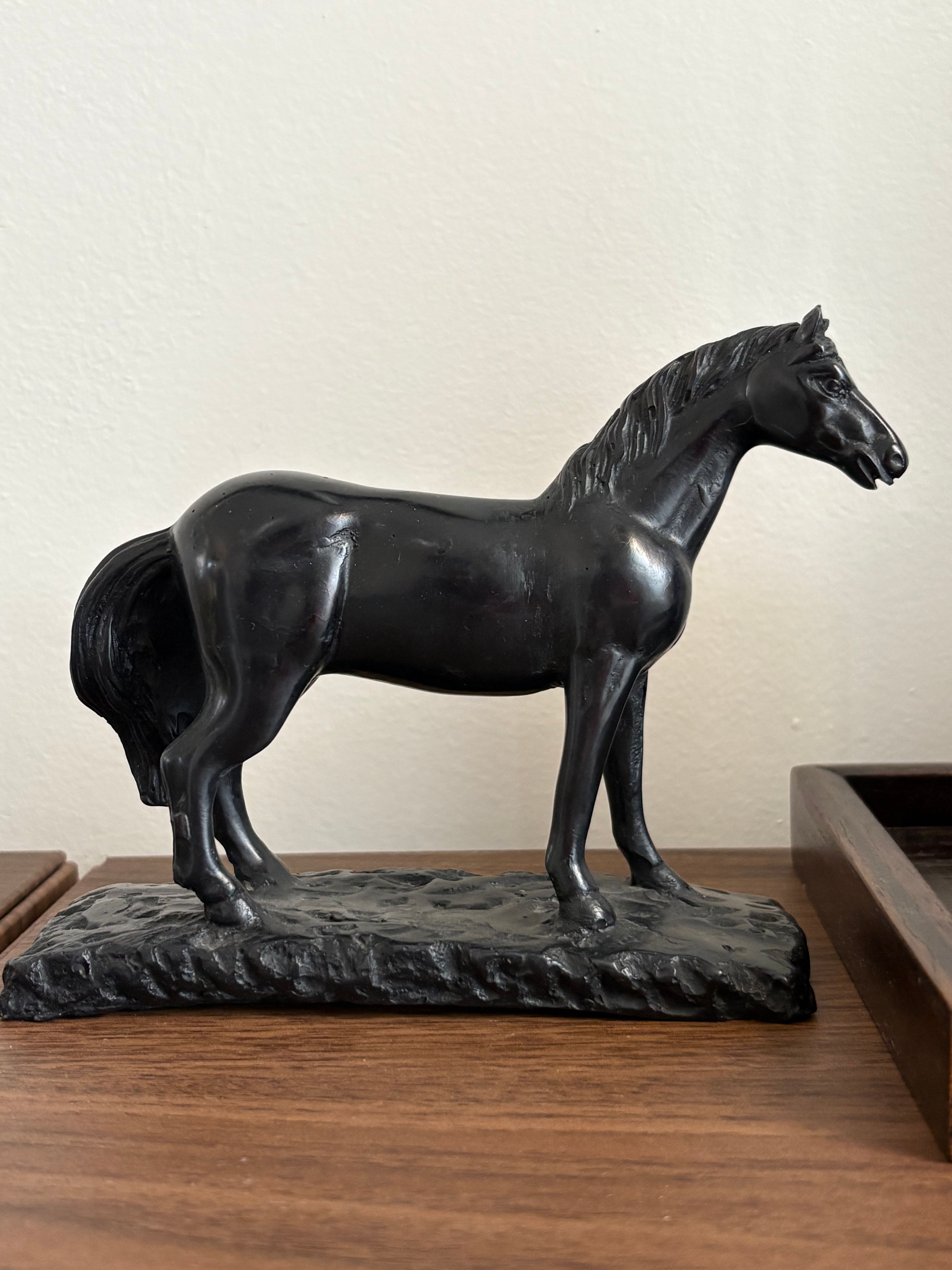 Polyresin deco horse